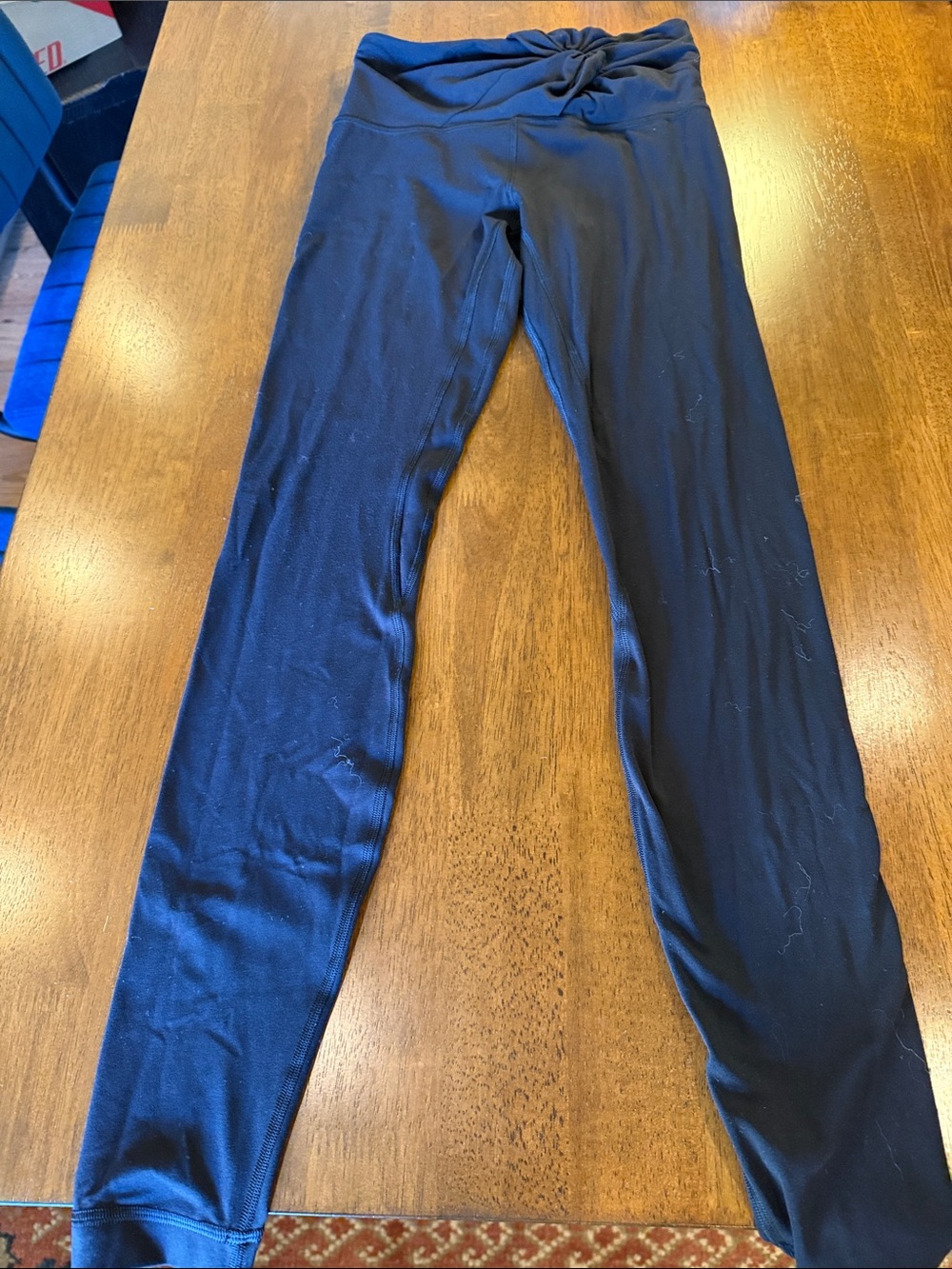 lululemon athletica Black Twist-Waist Leggings